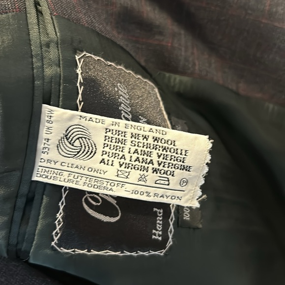 100% Wool Chester Barrie Sevile Row Suit - Picture 8 of 10